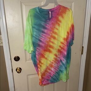 Bella Canvas Tie-Dye Short Sleeve Tee - Multicolor